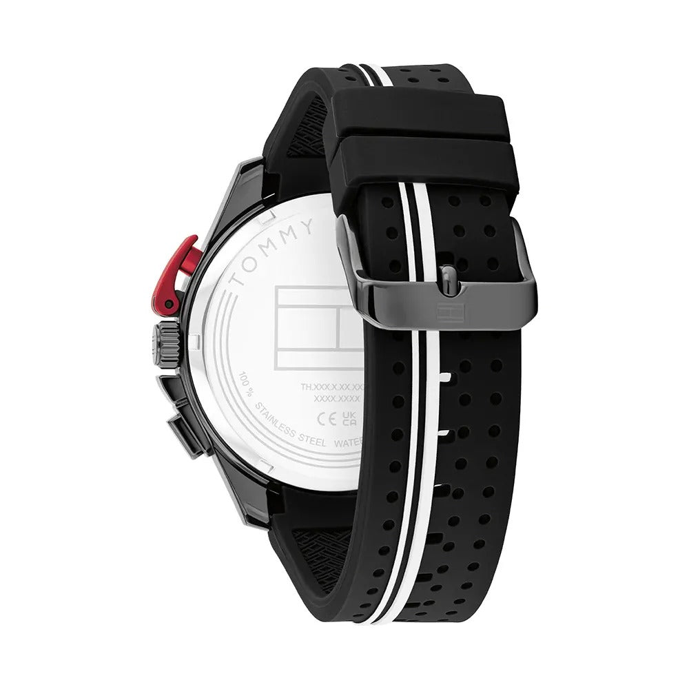 Tommy Hilfiger Bank — Montre homme acier