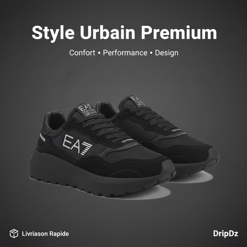 Emporio Armani — Baskets homme casual