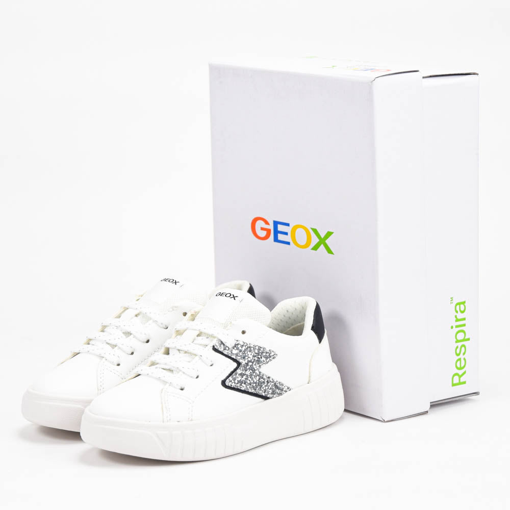 Geox — Baskets enfant blanches