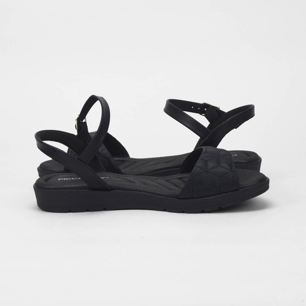 Piccadilly — Sandales femme noires classiques