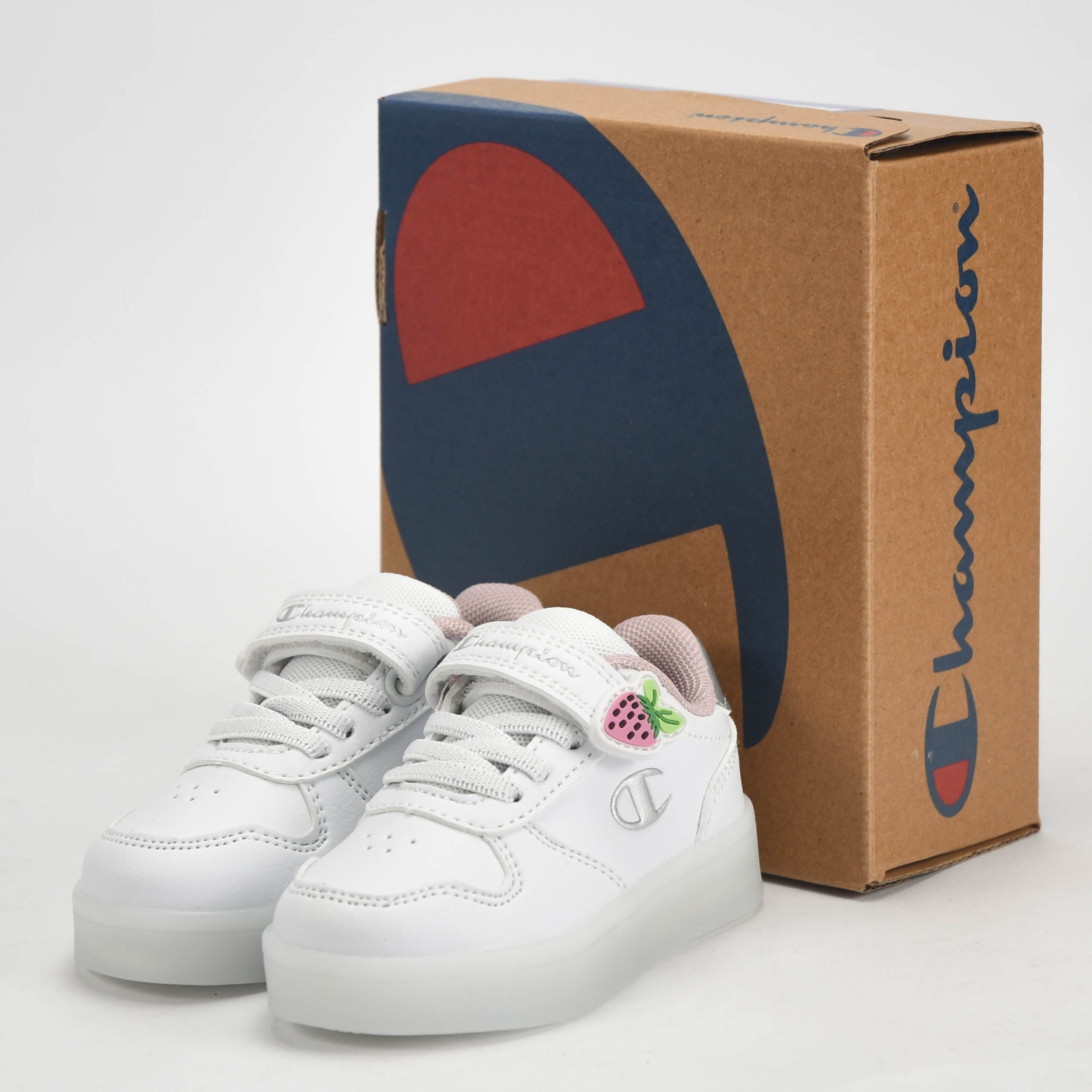 Champion — Chaussures enfant blanches