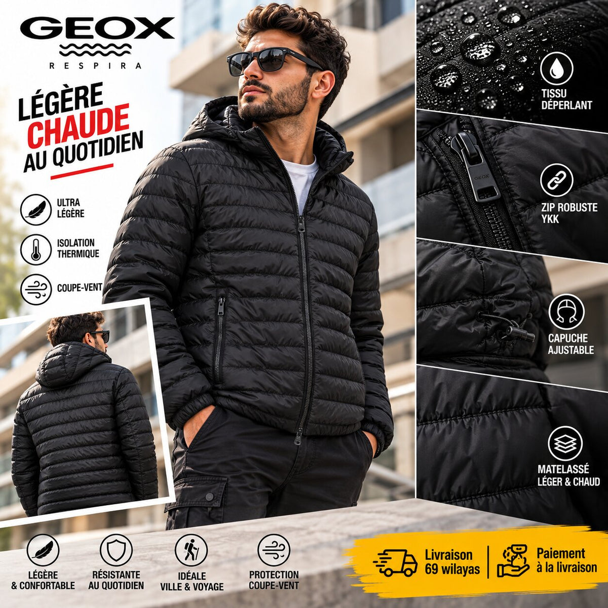 GEOX M3622JT3017-F9000 — veste homme — vue 2