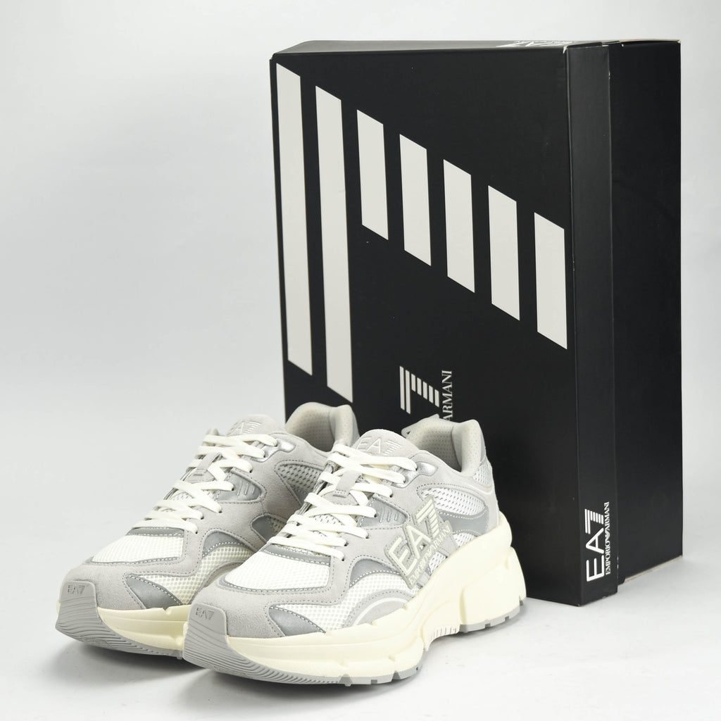Emporio Armani — Baskets blanches