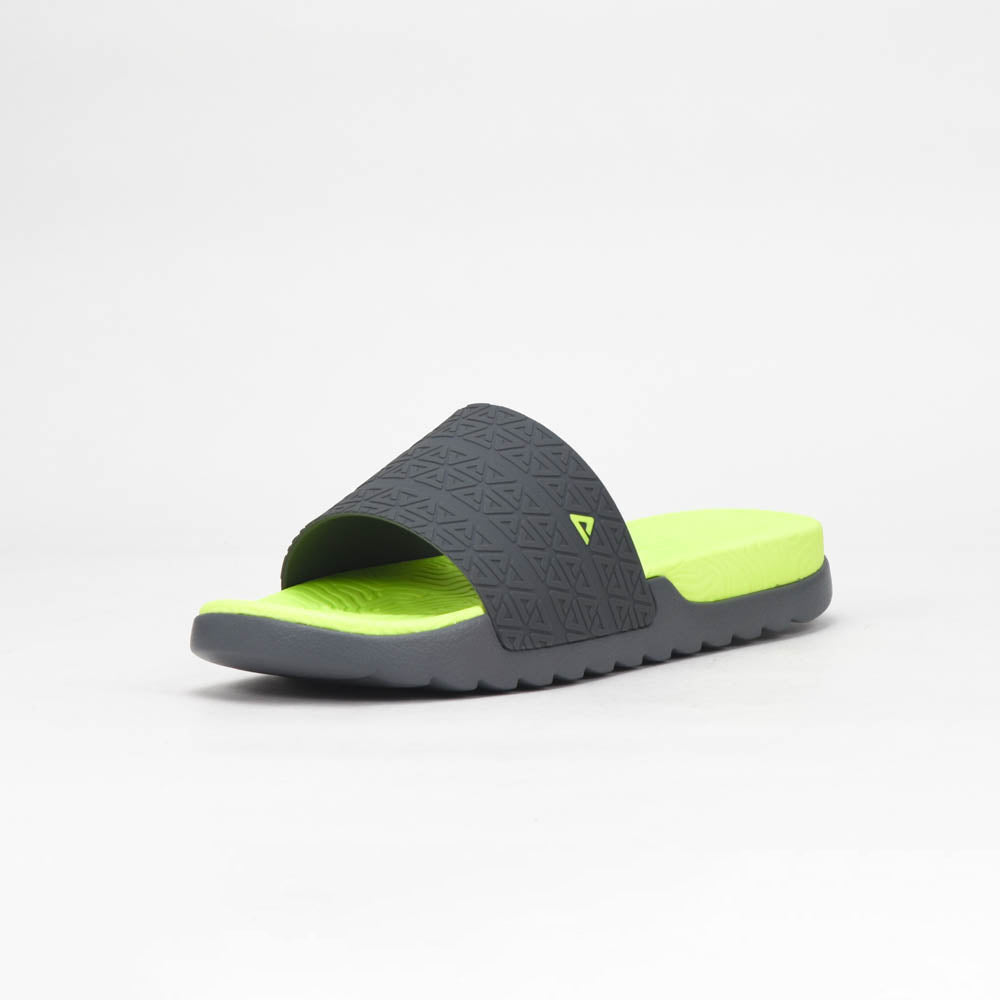 PEAK SLIPPERS DK.GREY YELLOW E02767L