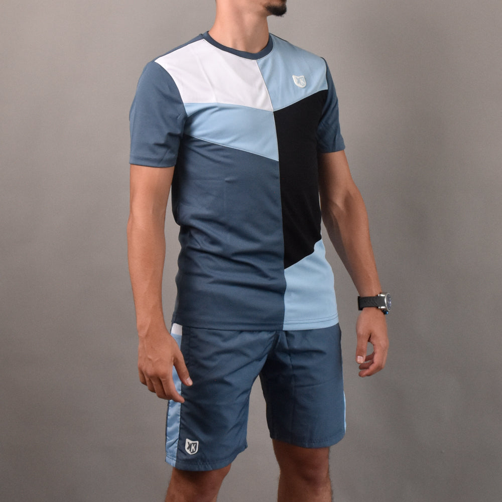 FOOTKORNER - ENSEMBLE ULTRA FK BL CIEL/NOIR/BLC