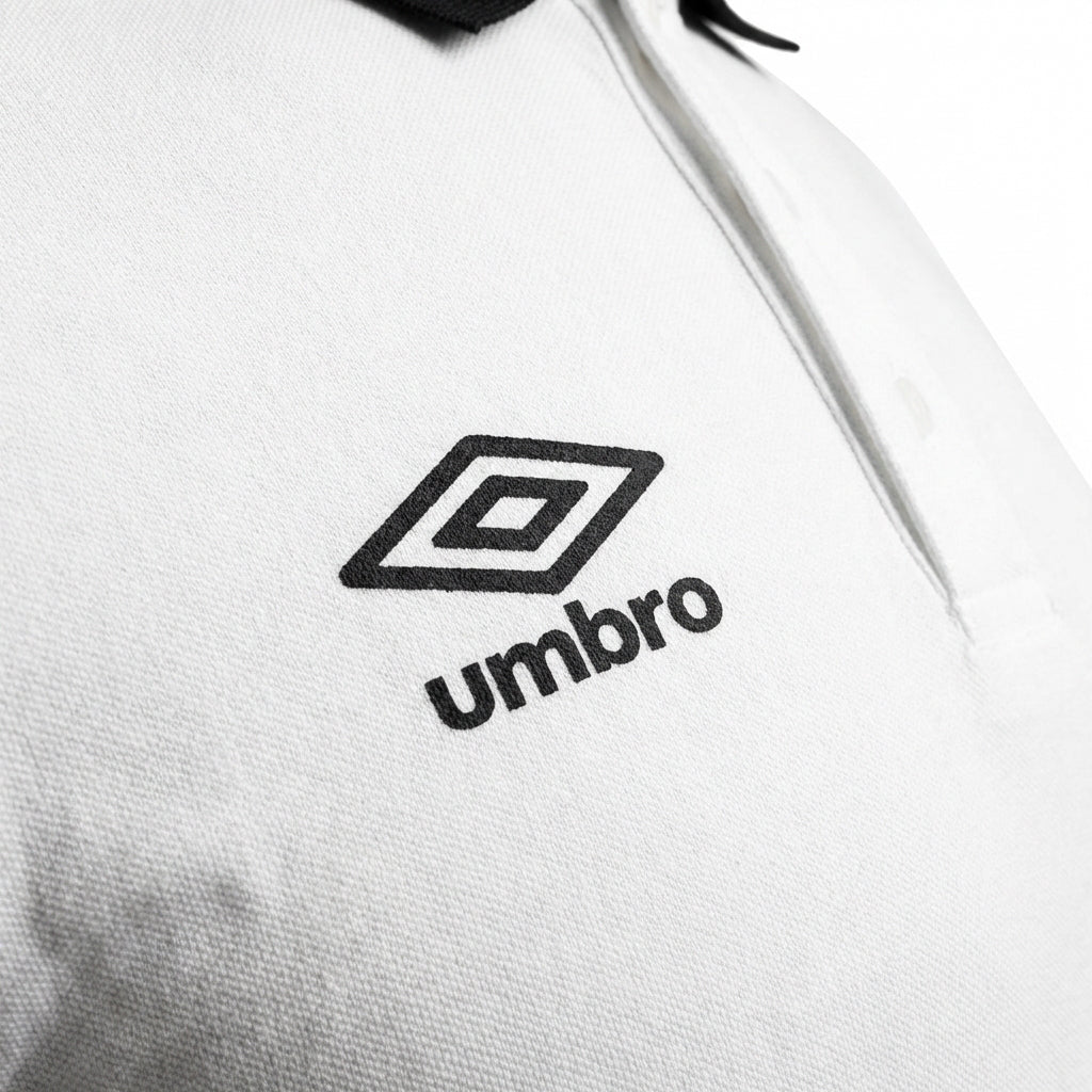 Umbro — Polo homme blanc classique