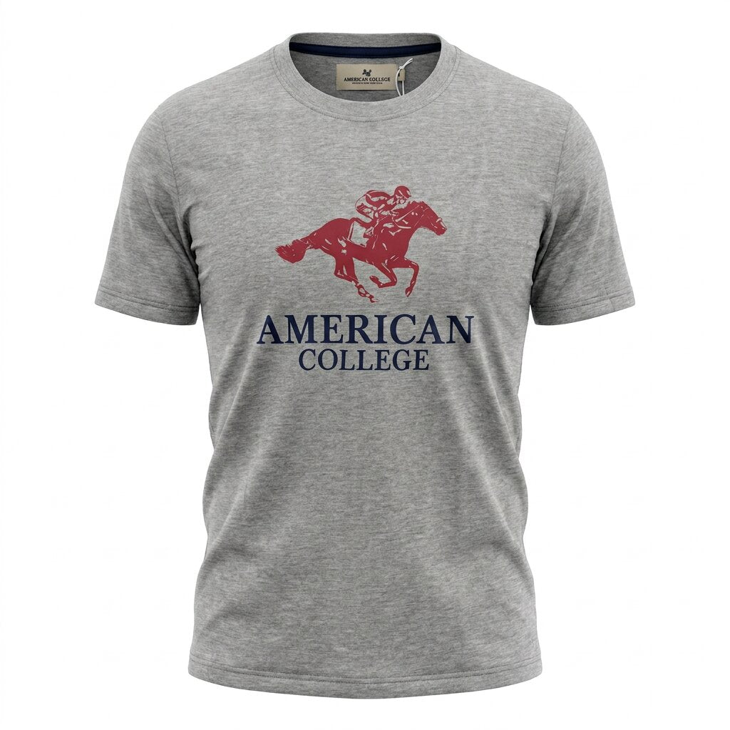 American College t-shirt pour Homme TS260103-GREY