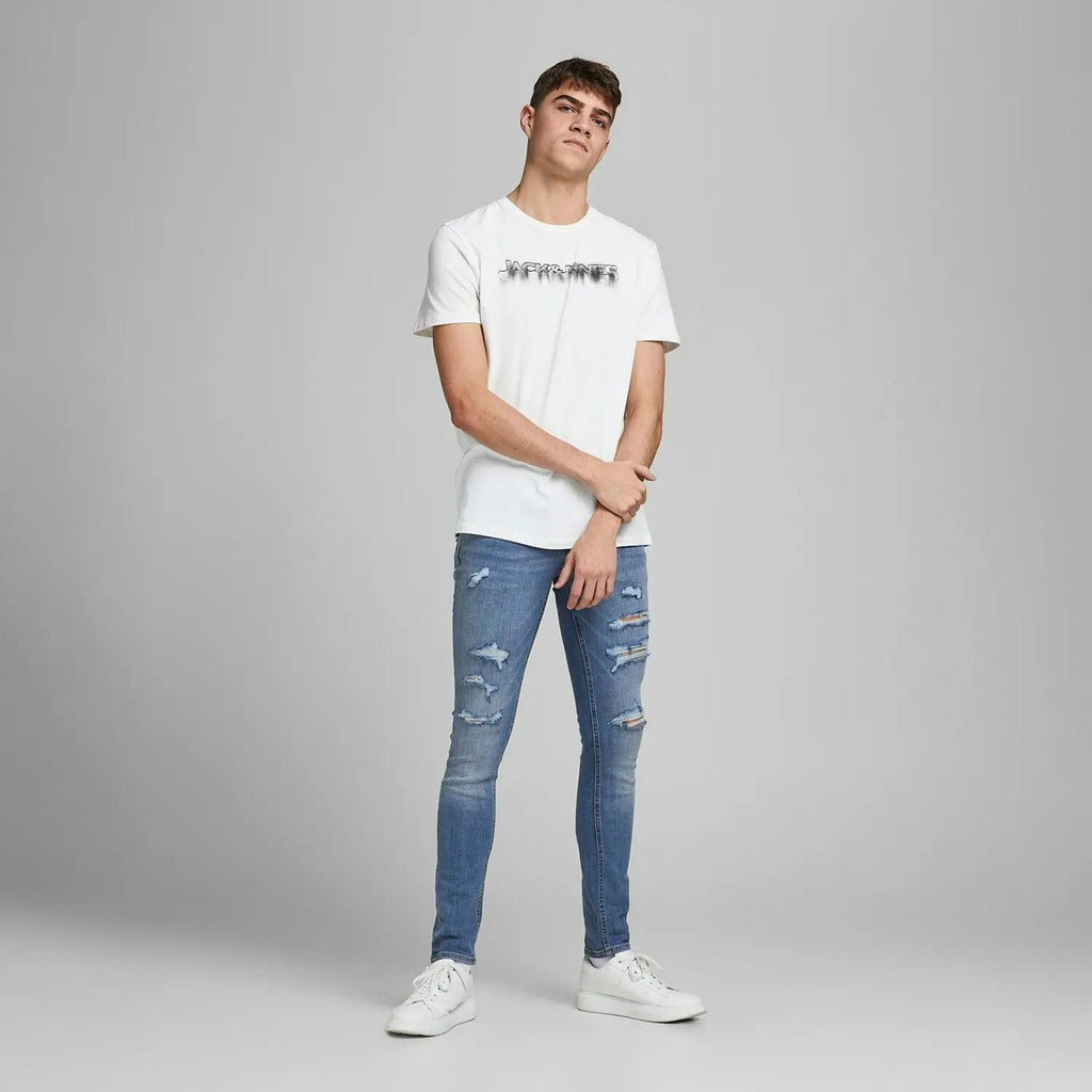 Jack & Jones Glenn Original Blue Denim Jeans 12168958-BLUE