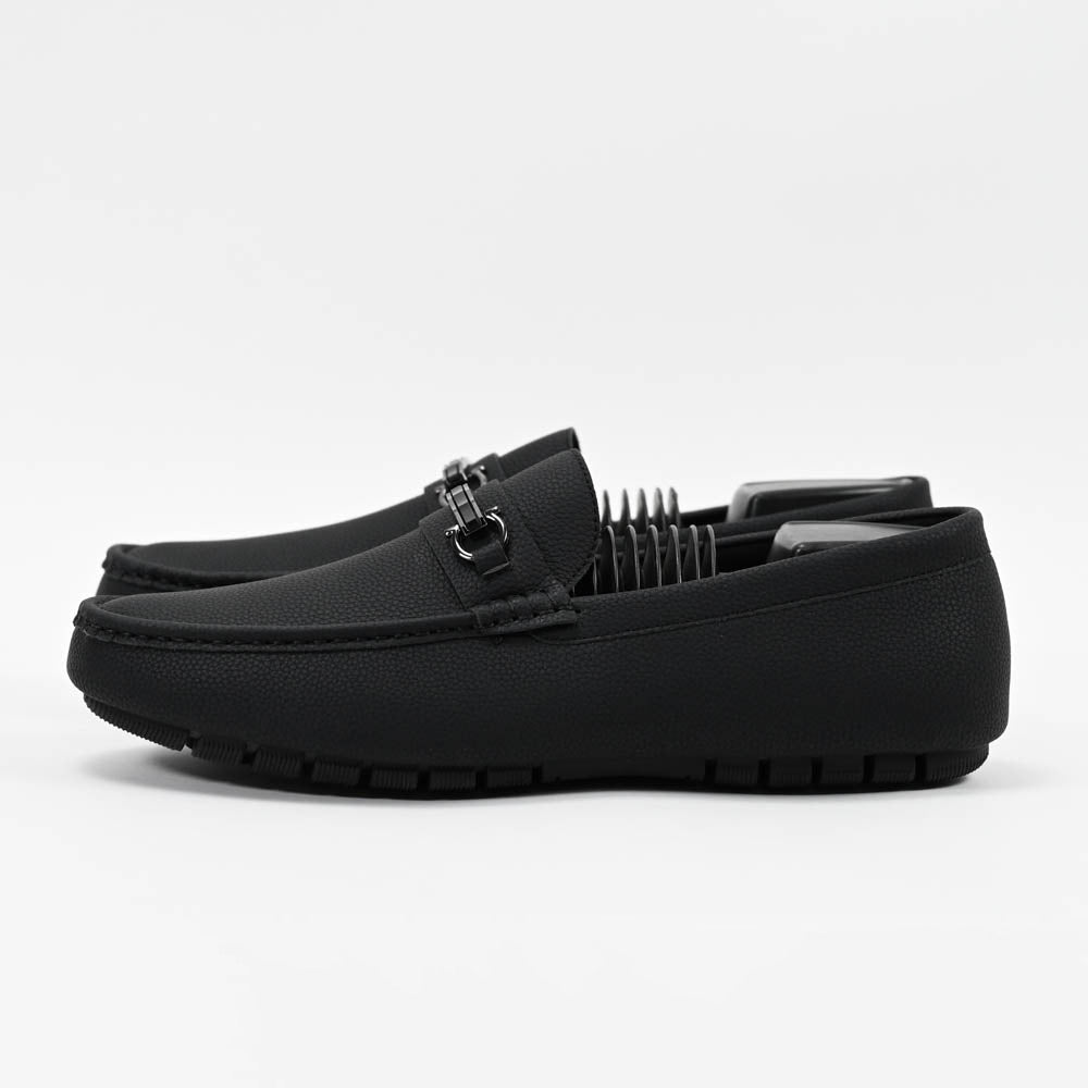 Massimo Mocassins Driving Loafers 222-10A-BLACK