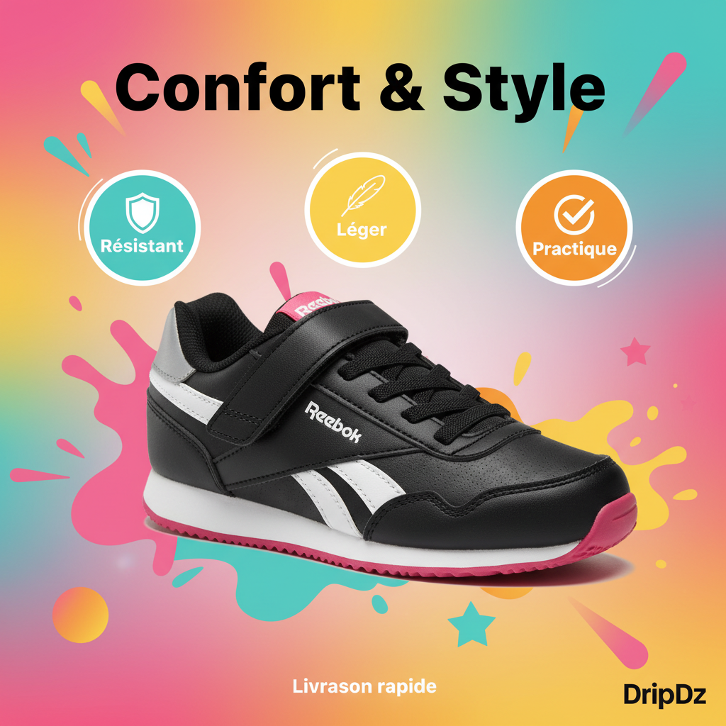 Reebok Royal CL Jog — Baskets enfant