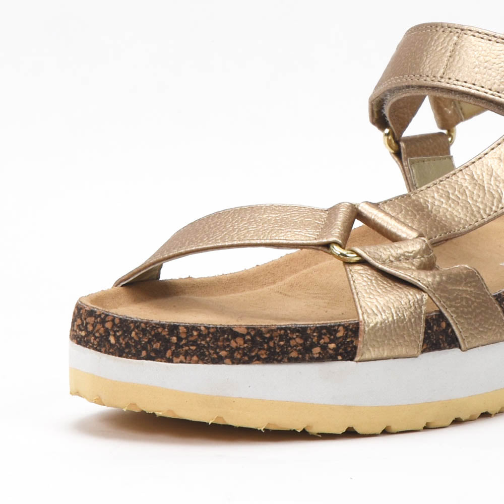 Safety Jogger — Sandales femme argentées