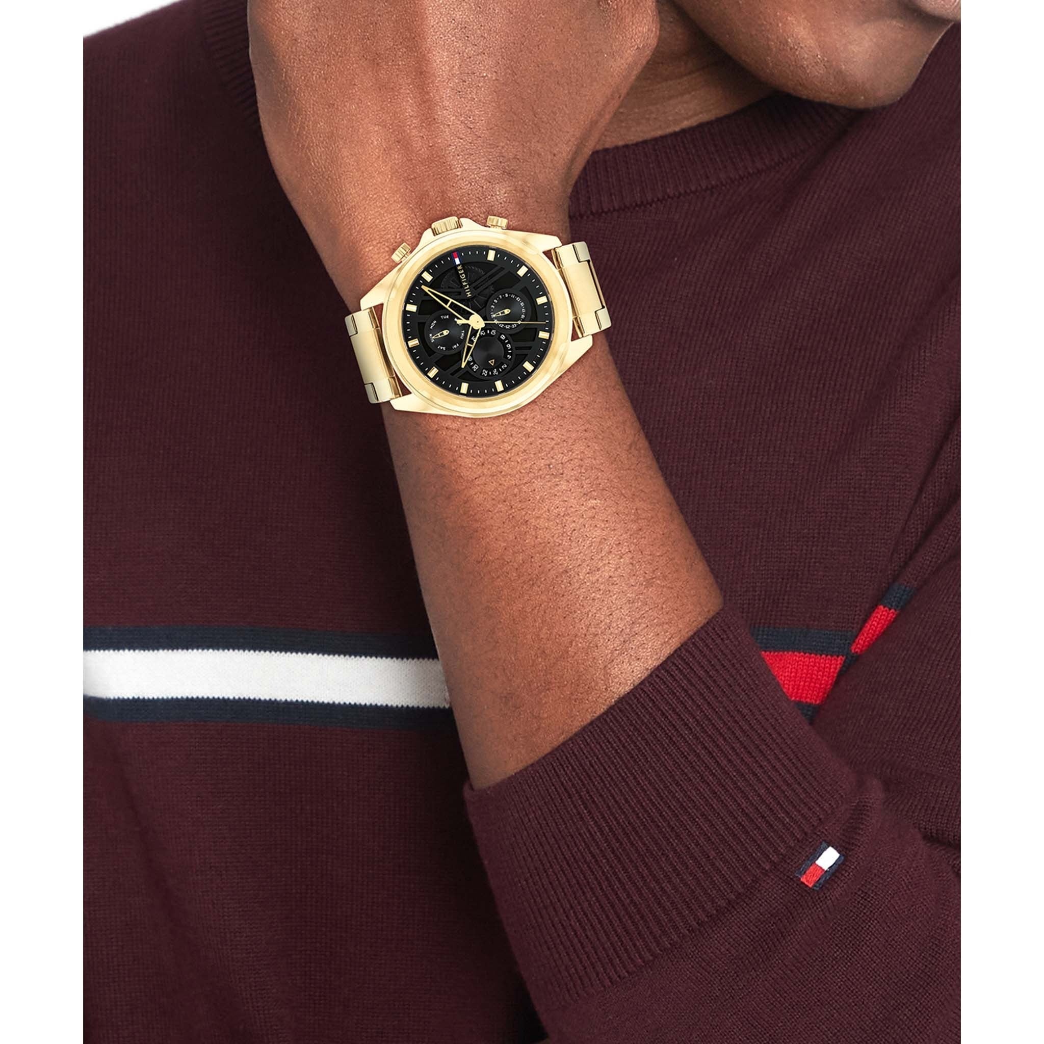 Tommy Hilfiger Jax — Montre acier