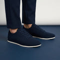 VO7 Yacht — Baskets bleu marine