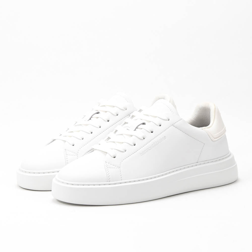 Harmont and Blaine Calf Gum Sneakers Homme EFM252-020-AA0-A0