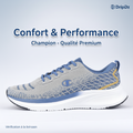 Champion - CLOUD I GREY/BLUE/YELLOW