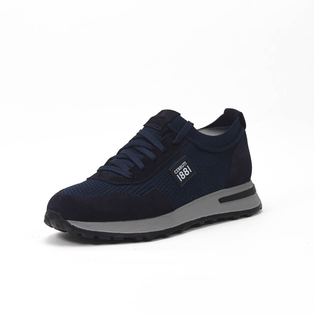 Cerruti 1881 Man Shoes Sneakers CSSU01268-BLUE