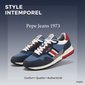 Pepe Jeans — Baskets beige