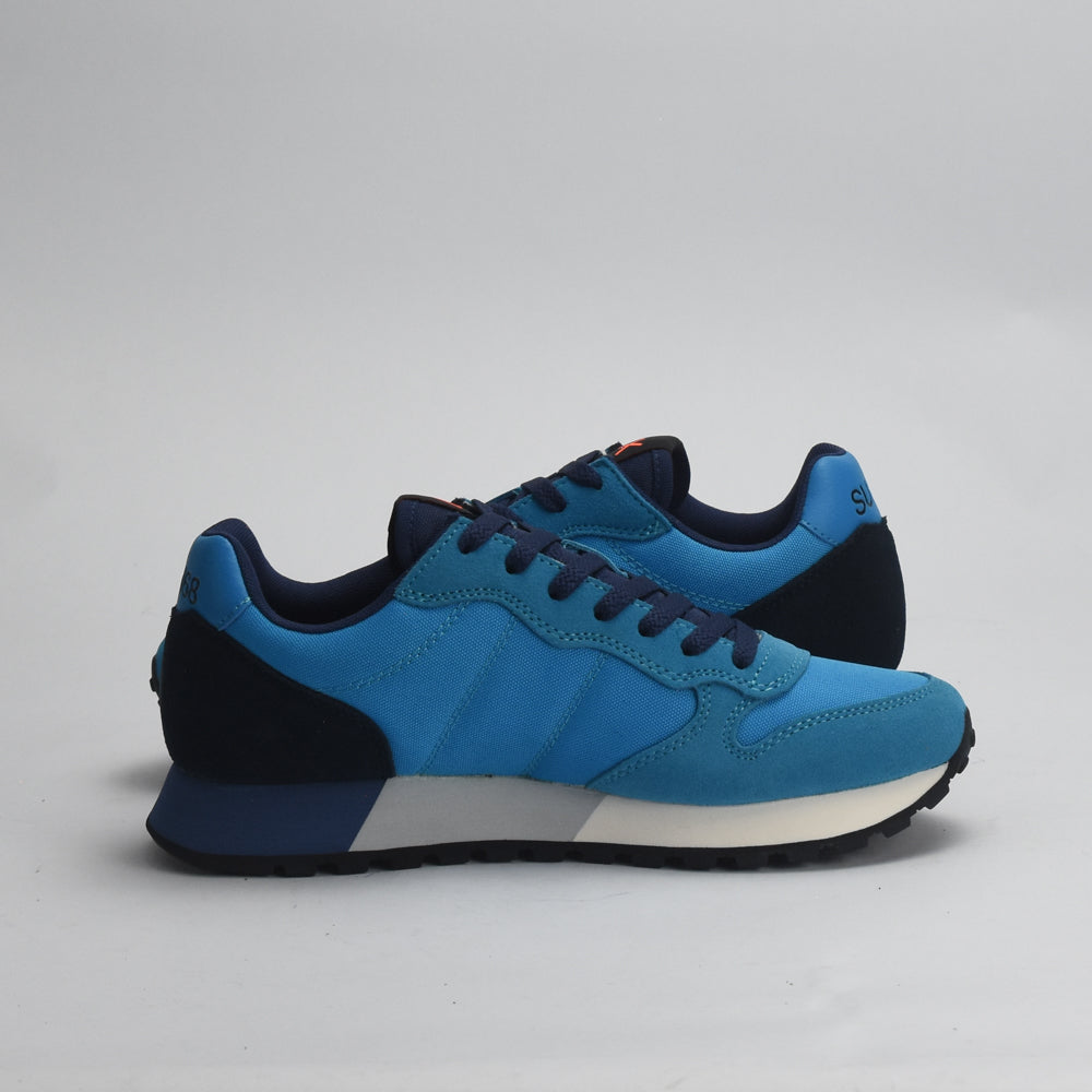 BASKET SUN68 JAKI SOLID 13 TURCHESE