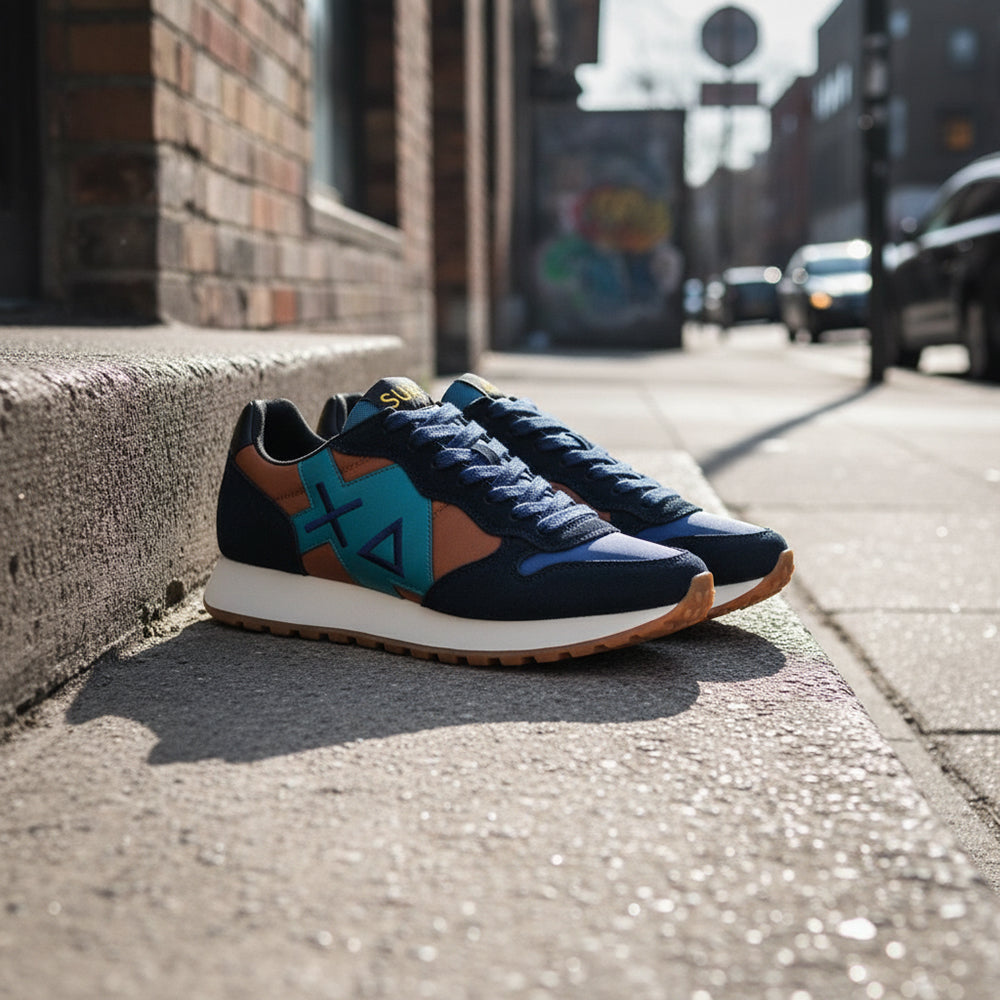 BASKET SUN68-JAKI BICOLOR-0736-