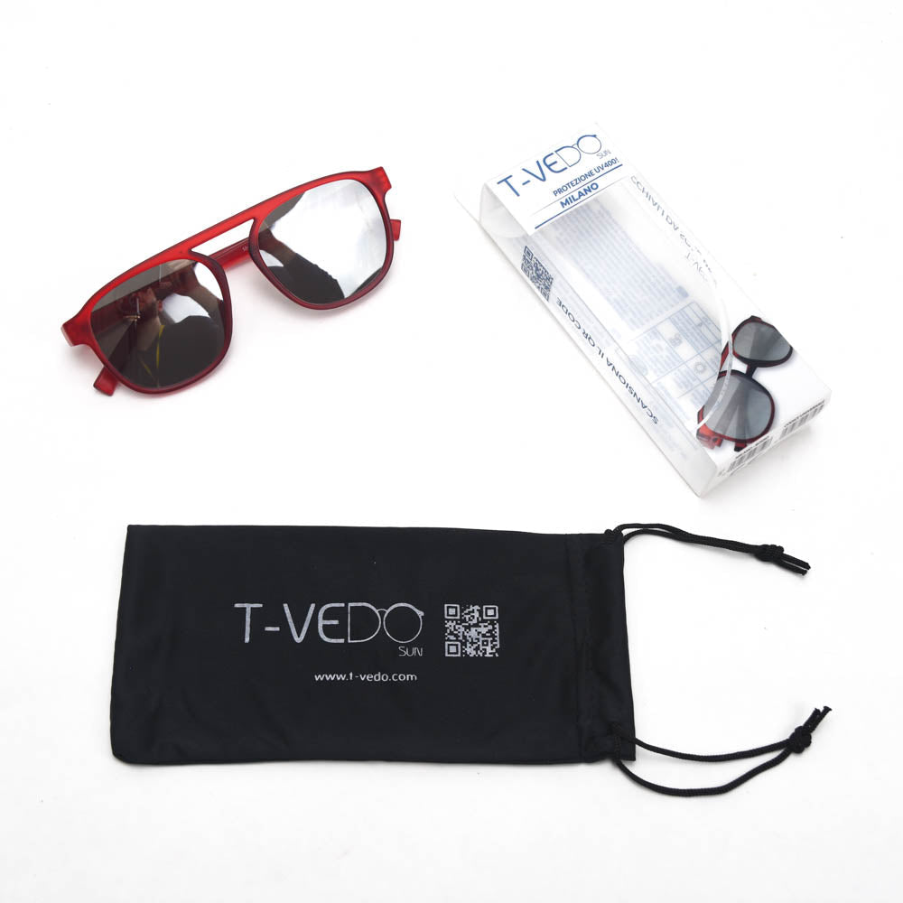 Lunette de soleil T-Vedo Sun Milano Rosso 8032539567596
