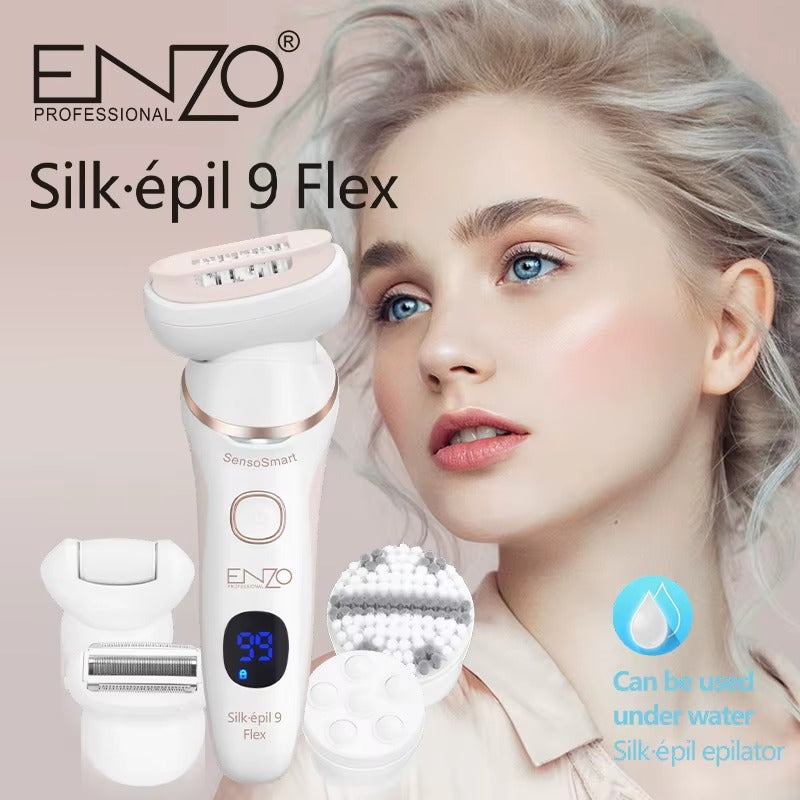 ENZO Silk Epil 9 Flex Épilateur Électrique 5-en-1 EN-0106 — vue 3