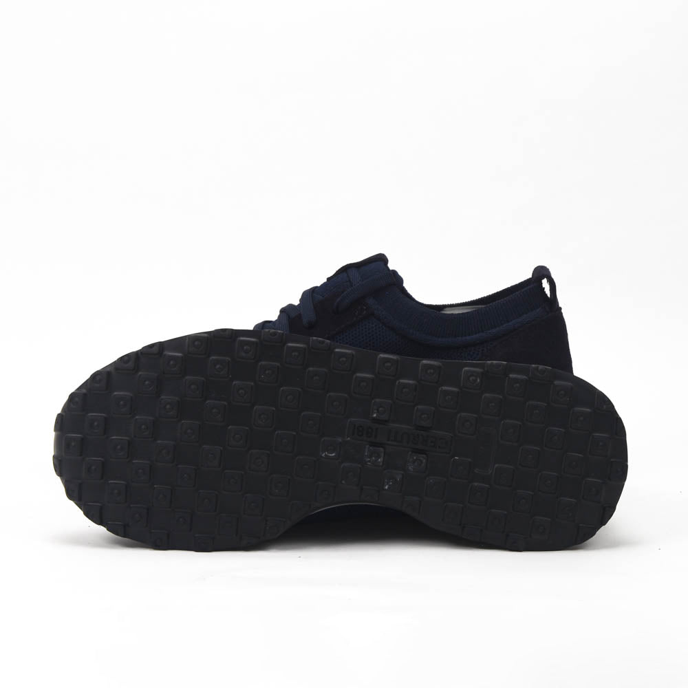 Cerruti 1881 — Baskets homme bleu marine