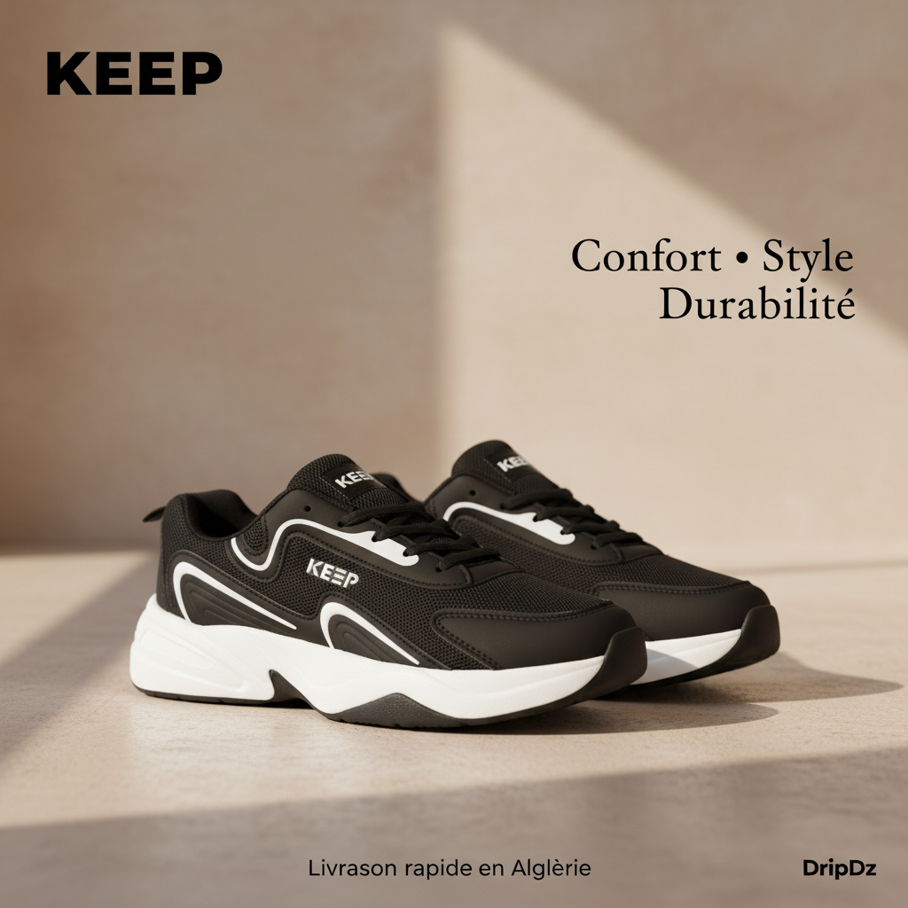 KEEP SHOES B463-BW