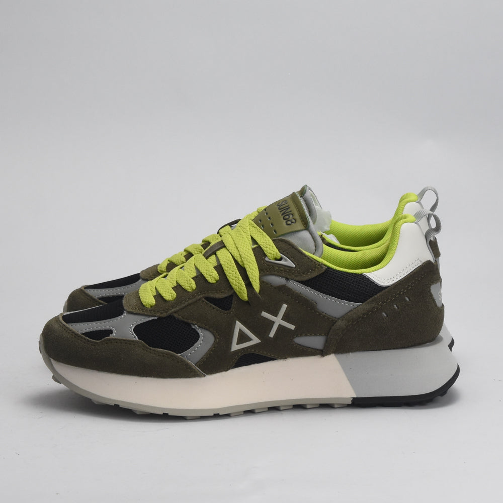 BASKET SUN68-JAKI-OUTDOOR-19-MILITAIRE