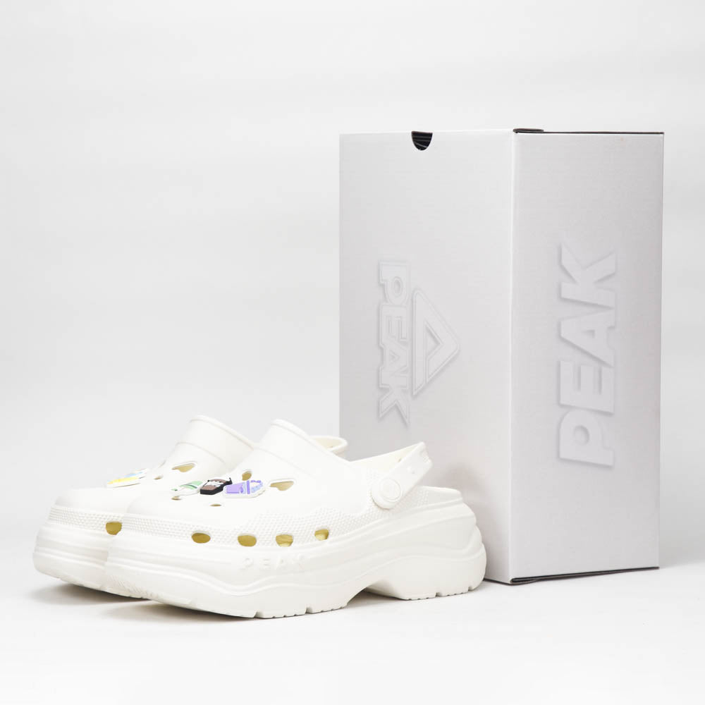 PEAK SLIPPERS SANDALS WHITE ET42042L-E384