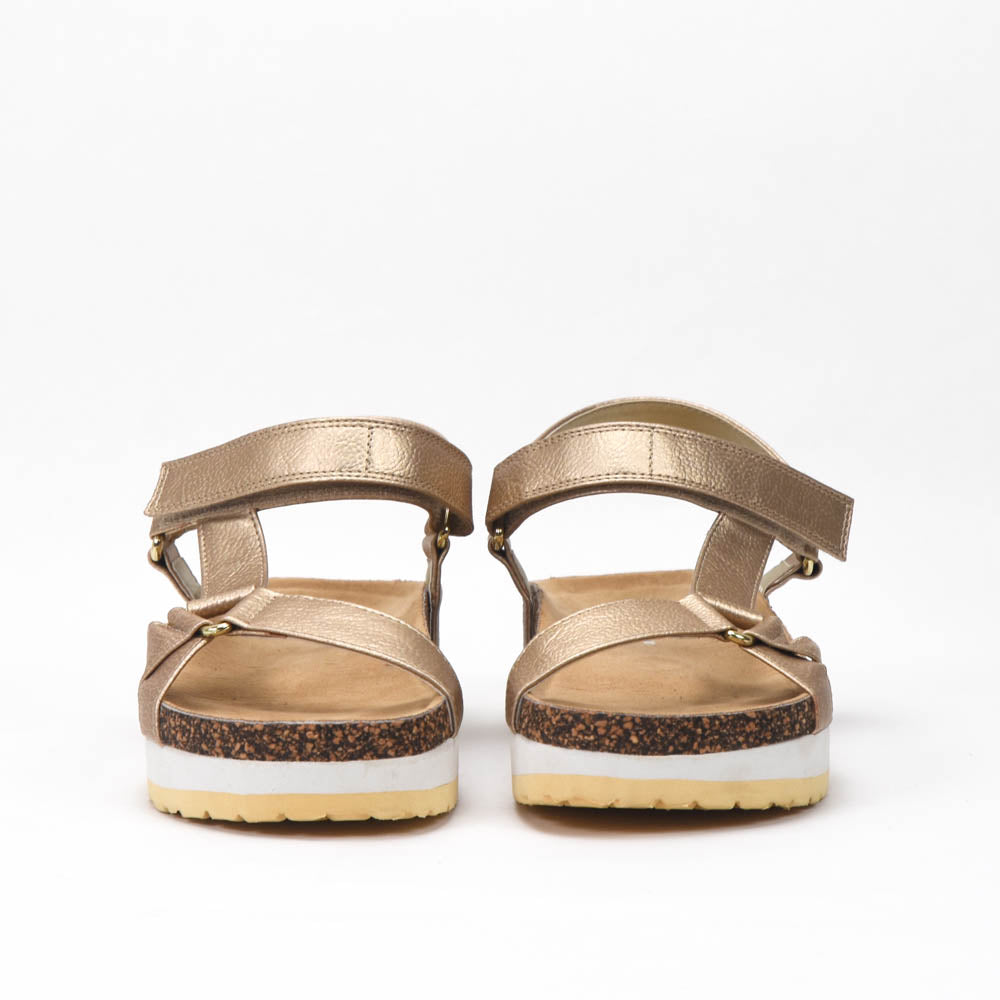 Safety Jogger — Sandales femme argentées