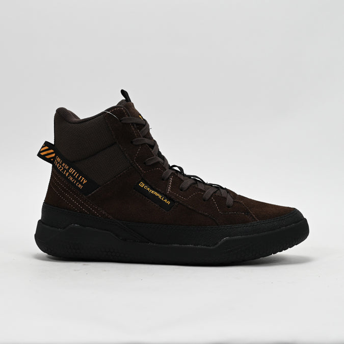 Boots CAT Hex Hi Utility Coffee Bean Homme P110502