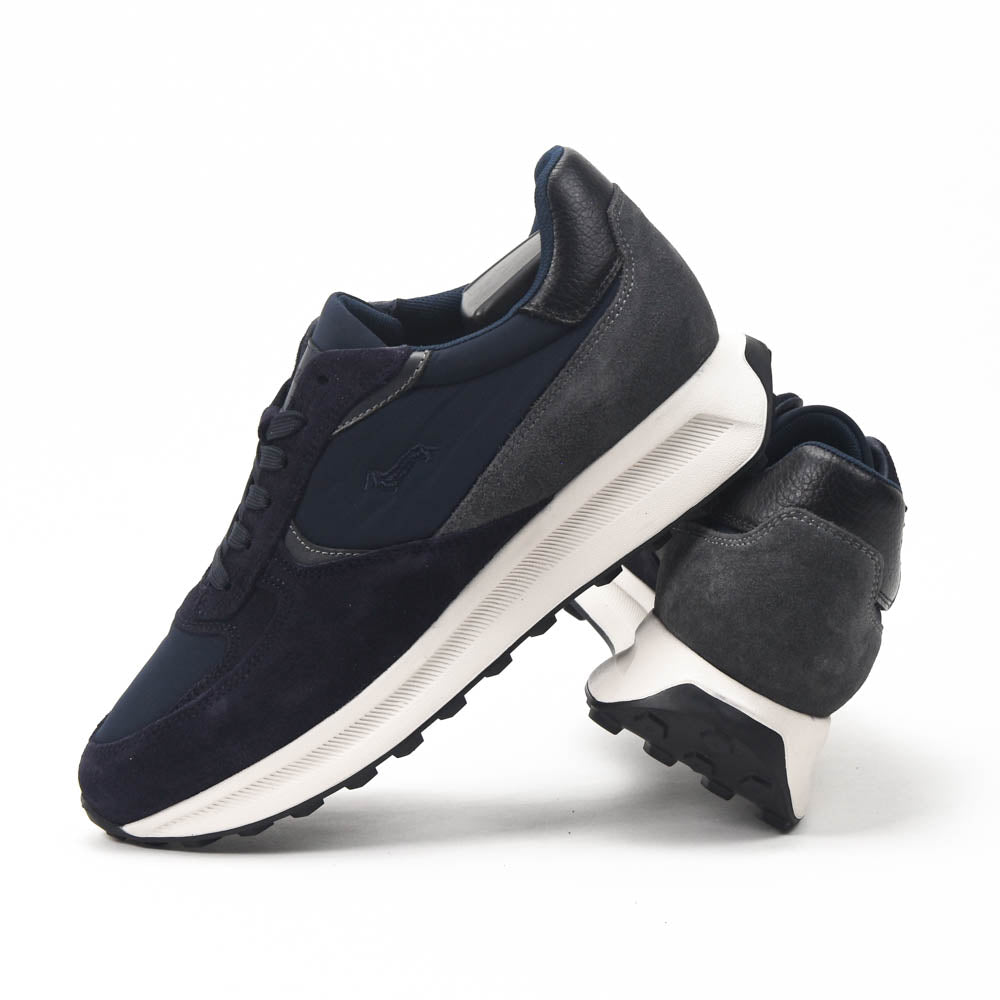 Harmont and Blaine Camoscio Tex Sneakers Homme EFM252-060-A70-A6