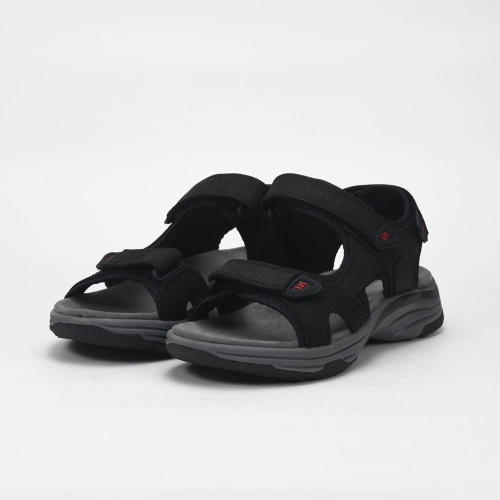 Lumberjack Bogart — Sandales homme noires