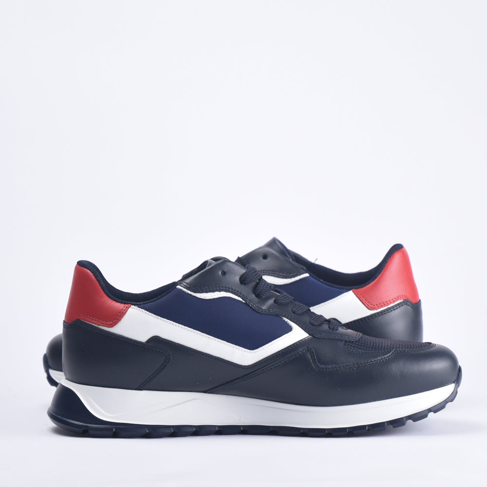 HARMONT AND BLAINE SCARPA UOMO CALF  BLU EFM231-079-6190