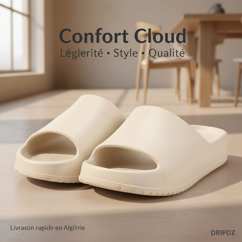 Peak — Claquettes toile blanche