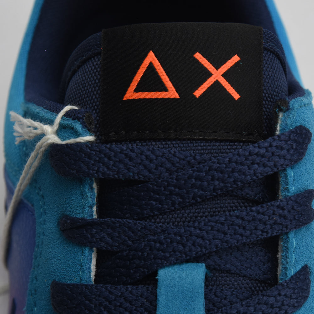 BASKET SUN68 JAKI SOLID 13 TURCHESE