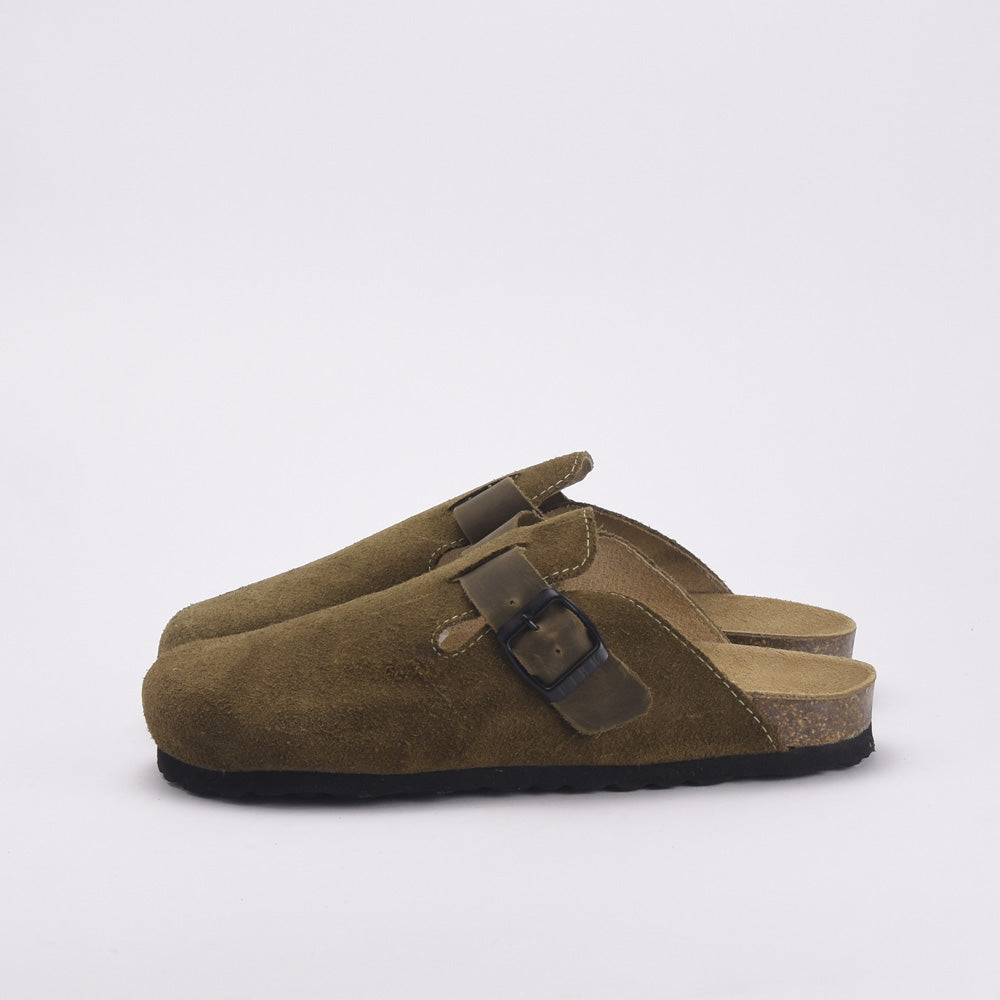 BIRK SABOT DAIM VERT SABOT-0-DAIM-VERT