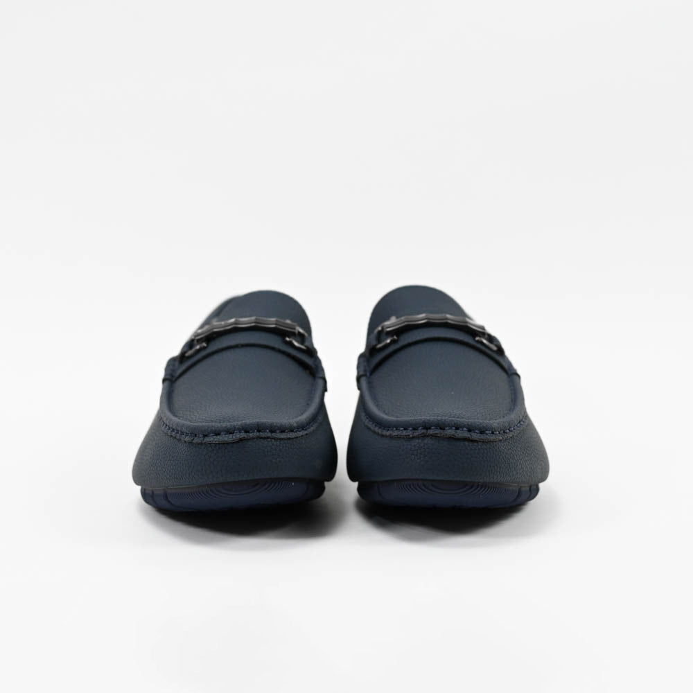 Massimo Mocassins Driving Loafers 222-10A-BLUE