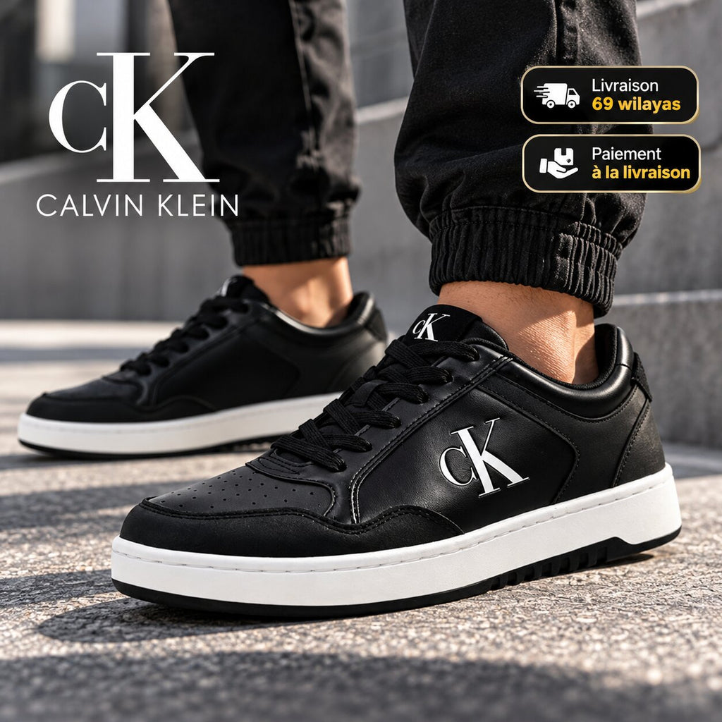 Baskets Calvin Klein Classic Casual Homme FWOFW3687C-BW