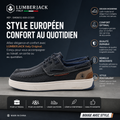 Lumberjack Marvin — Chaussures classiques homme bleues