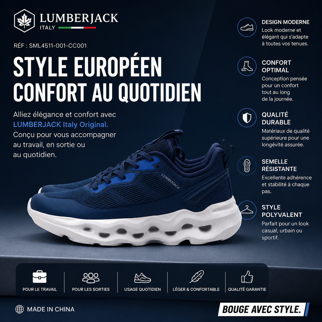 LUMBERJACK WOLFISH SML4511-001-CC001