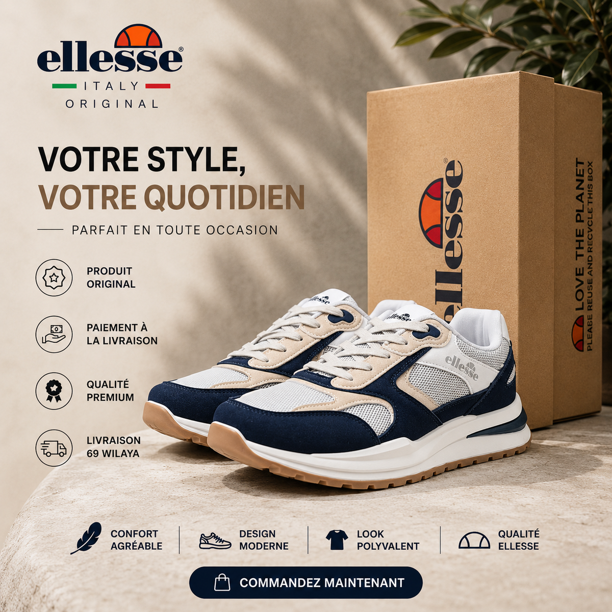 Ellesse Men Sneakers IRMA002-196