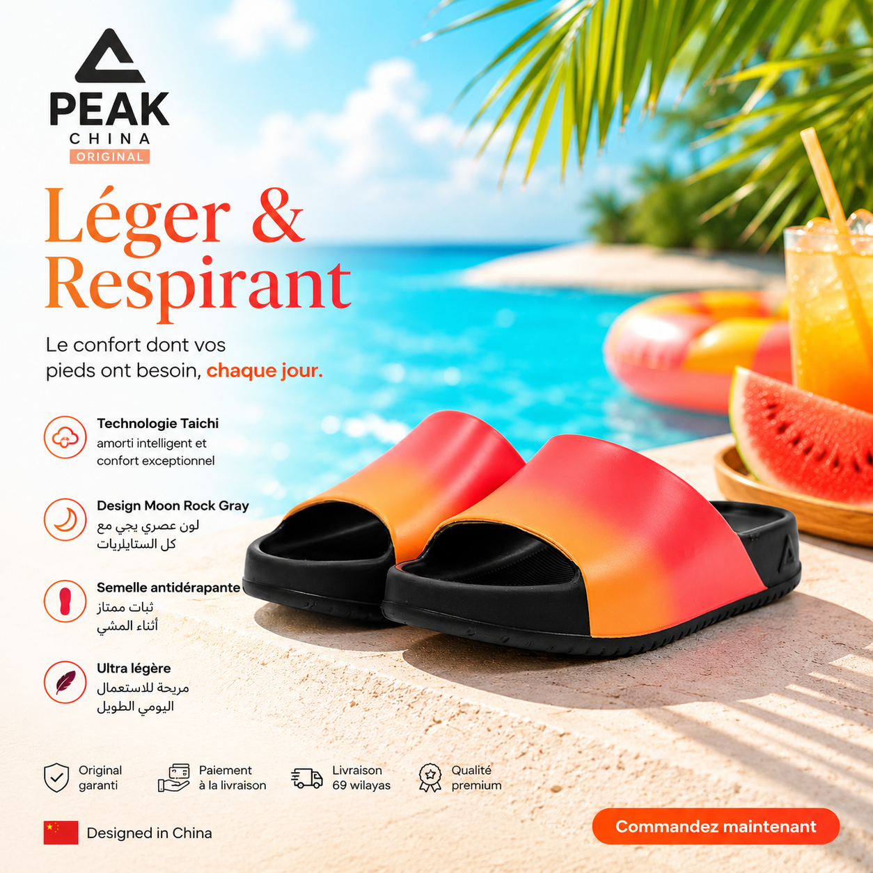 PEAK CLAQUETTE RLW2408L-E322