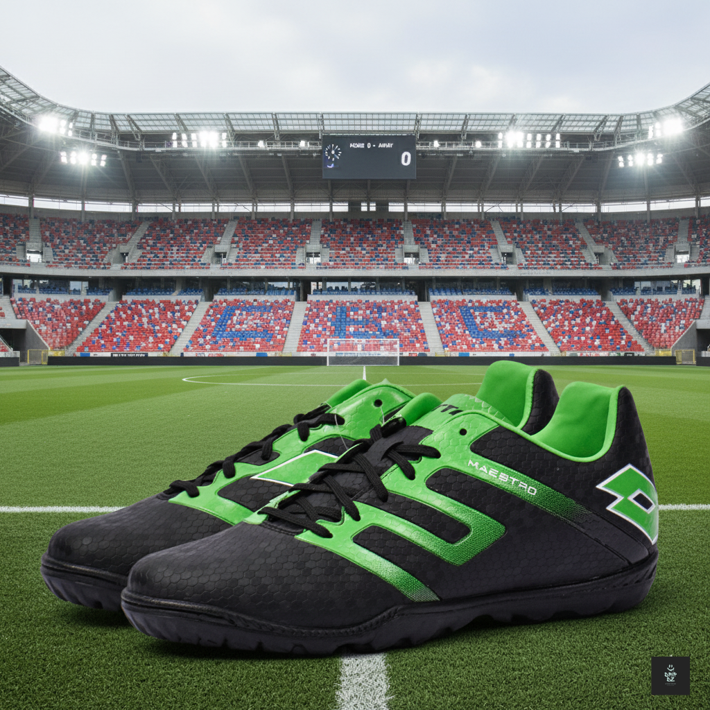 Lotto Maestro — Chaussures foot vertes