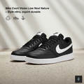 Nike Court Vision — Baskets noires