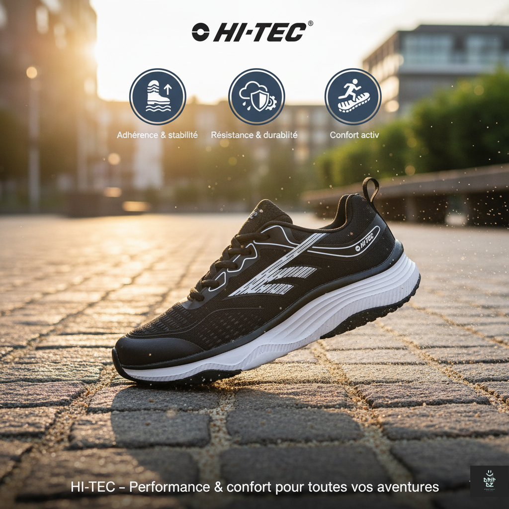 HI TEC COURTNEY W BLACK WHITE S014712