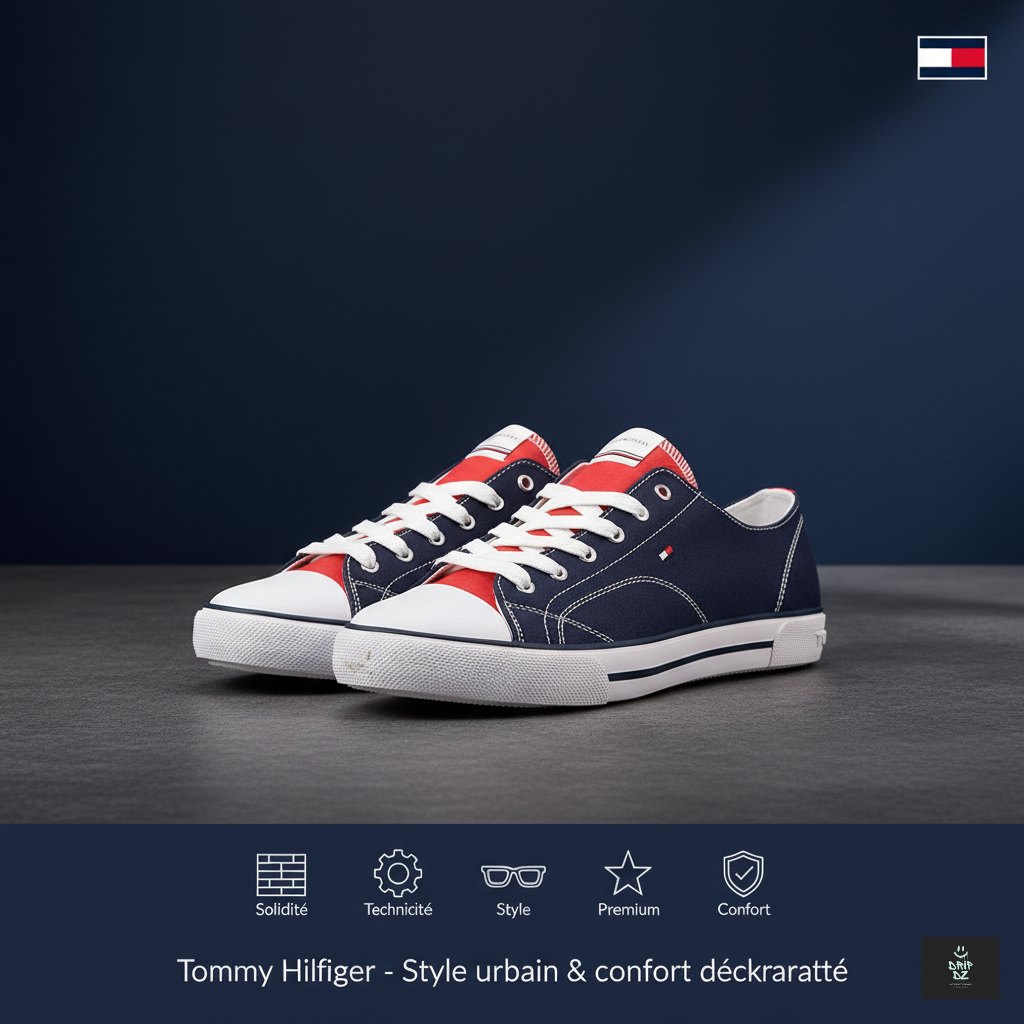 TOMMY HILFIGER SNEAKER BASSA ALLACCIATA