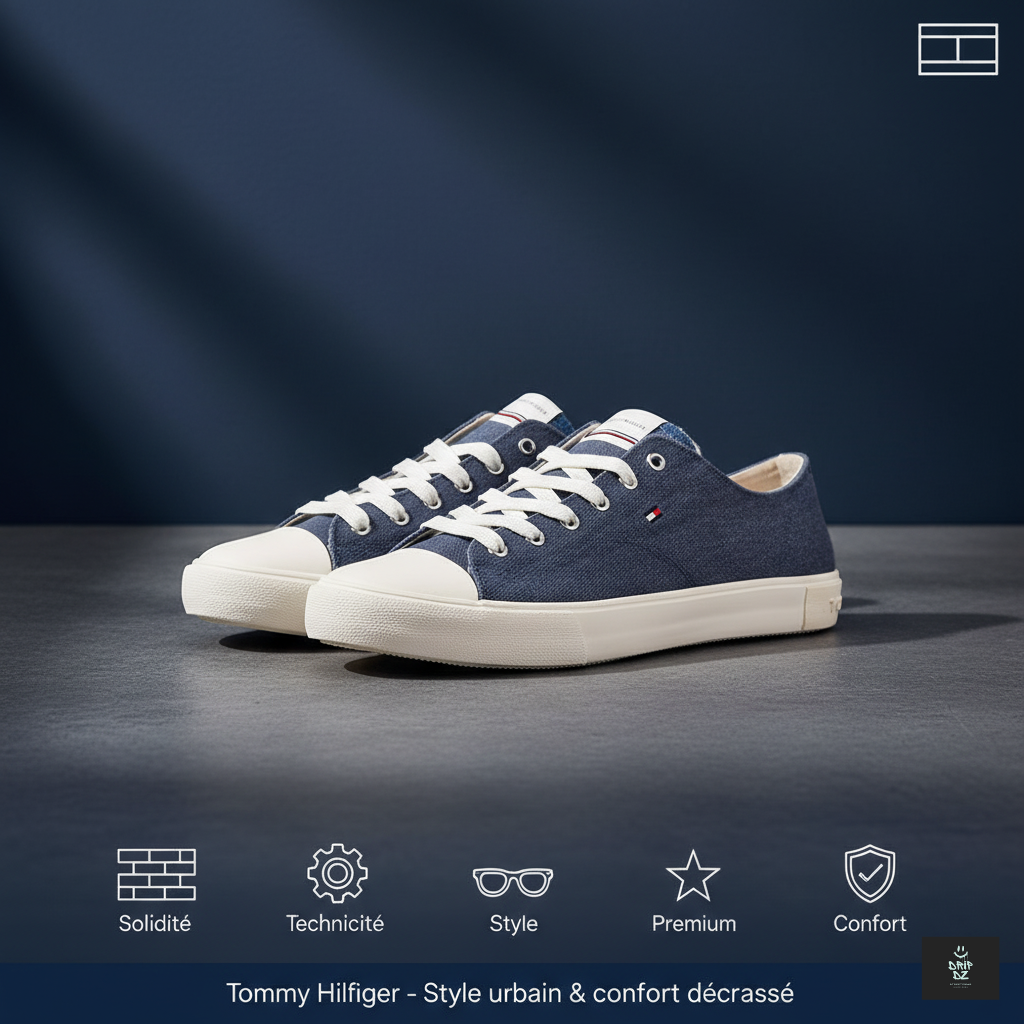 TOMMY HILFIGER SNEAKER BASSA ALLACCIATA