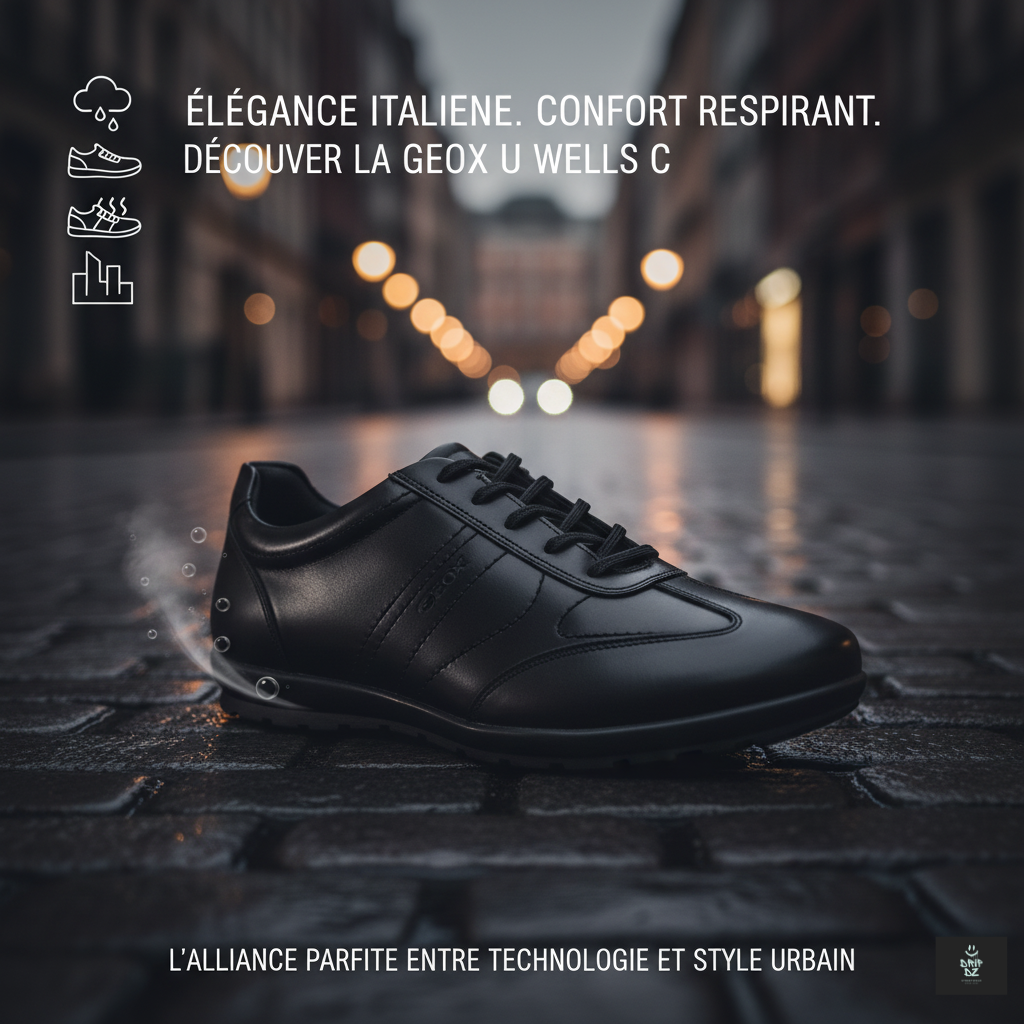 GEOX U SYMBOL B - SMO.LEA U74A5B-00043-C9999