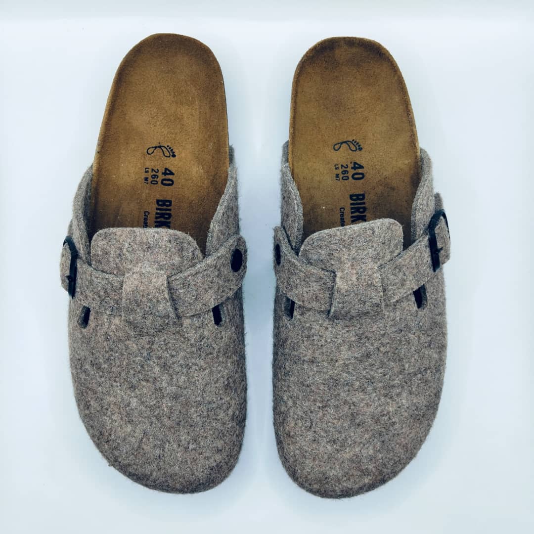 SABOT BIRK BOSTON FEUTRE MARRON